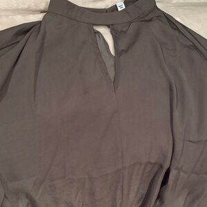 Glam Charcoal Blouse